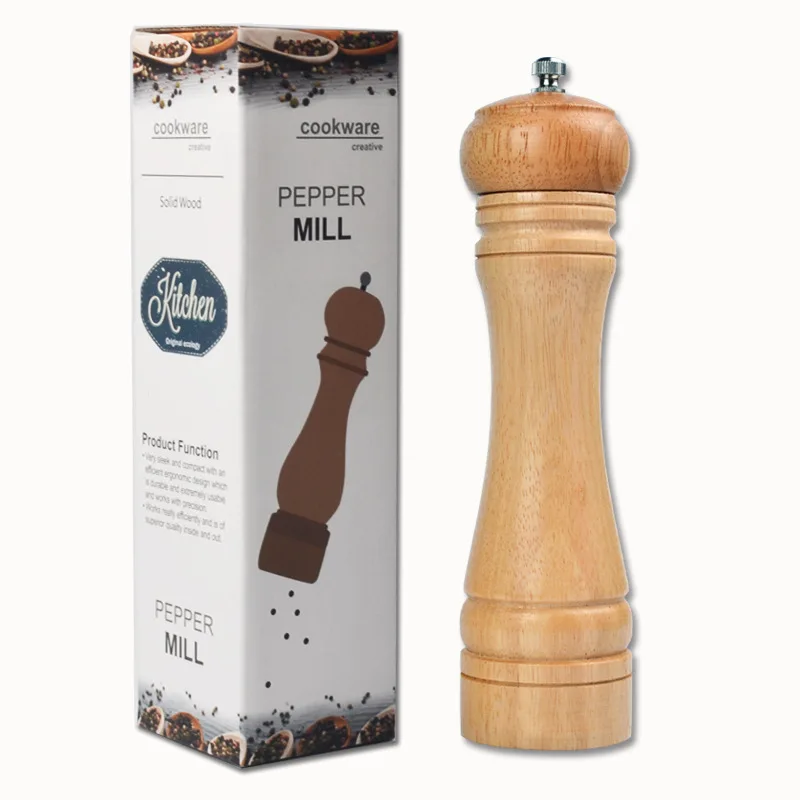 1pcs Professional Wooden 5/8-inch Oaken Pepper Mill Manual Pepper Grinder Dining Bar Kitchen Gadgets Tools
1pcs Professional Wooden 5/8-inch Oaken Pepper Mill Manual Pepper Grinder Dining Bar Kitchen Gadgets Tools