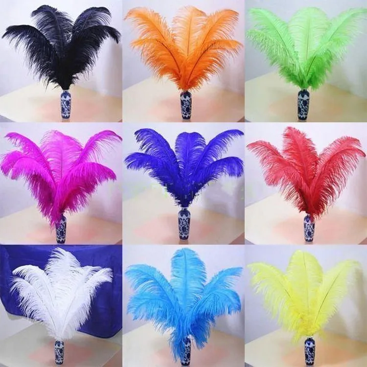 New Arrive Colorful 10-26 inch 25-65cm Ostrich Feather Plume wedding centerpieces Home table decoration Wedding Decorations
New Arrive Colorful 10-26 inch 25-65cm Ostrich Feather Plume wedding centerpieces Home table decoration Wedding Decorations