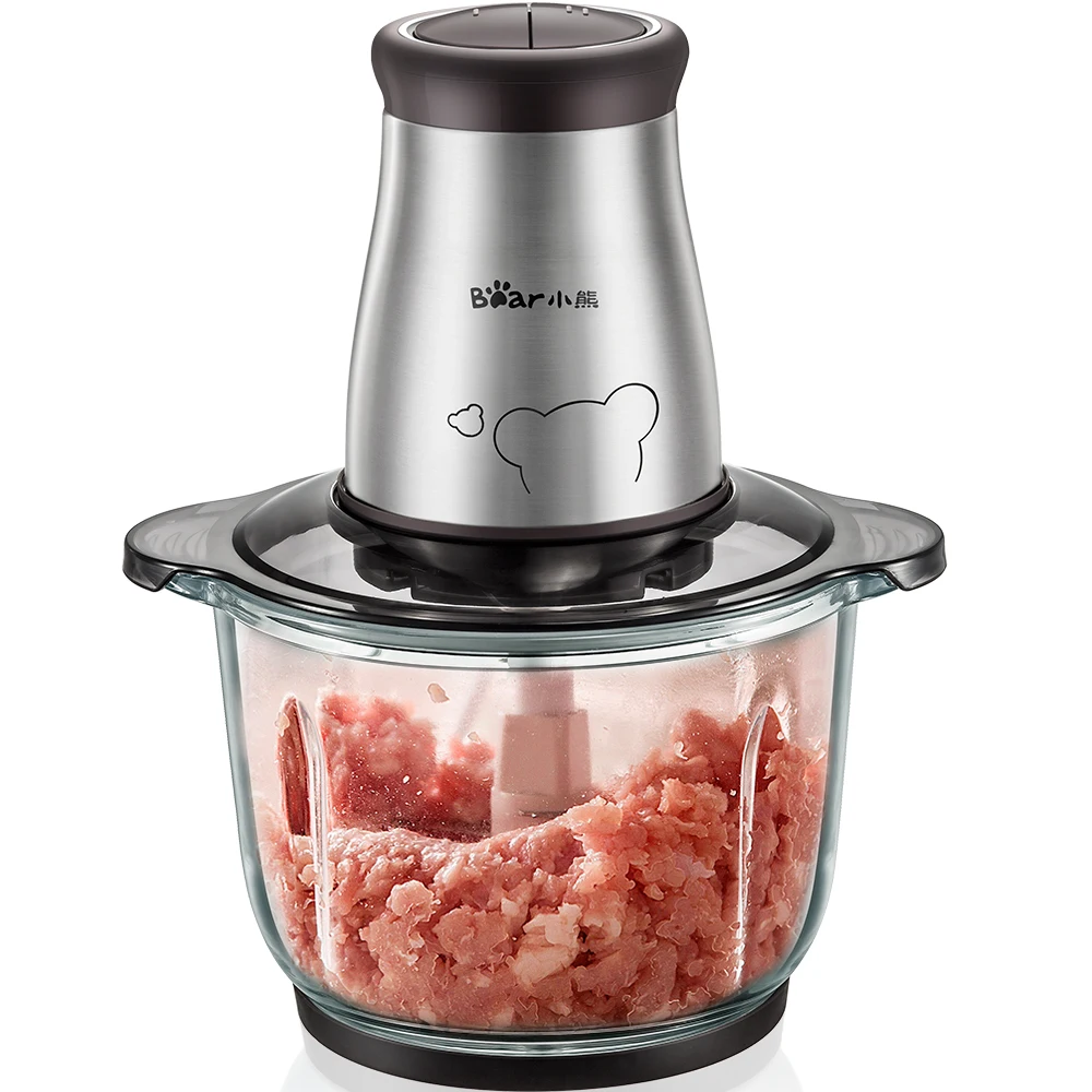 Bear Household Electric Meat Grinder Large Capacity 2l Stainless Steel Crushed Garlic Pepper Ginger Slice Cuisine
Bear Household Electric Meat Grinder Large Capacity 2l Stainless Steel Crushed Garlic Pepper Ginger Slice Cuisine