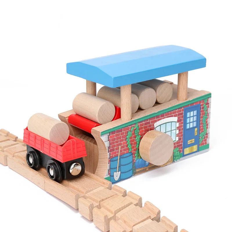 New Wooden Freight Truck Toy Wooden Train Track Accessories Railway Toys for Kids Age 3 and Up Haultraugh Shipping
New Wooden Freight Truck Toy Wooden Train Track Accessories Railway Toys for Kids Age 3 and Up Haultraugh Shipping