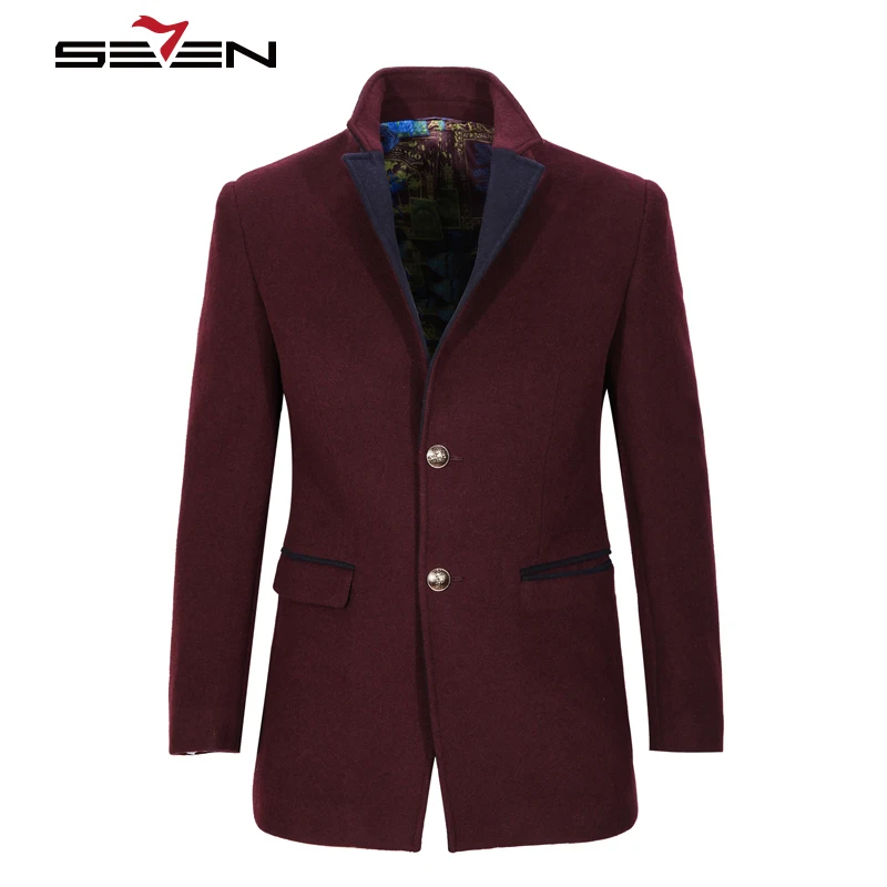 Seven7 Wool Coat Men Classic Winter Peacoat Long Male Coats Jackets Fashion Slim Fit Warm Overcoat Outerwear Plus Size 109K20380
Seven7 Wool Coat Men Classic Winter Peacoat Long Male Coats Jackets Fashion Slim Fit Warm Overcoat Outerwear Plus Size 109K20380