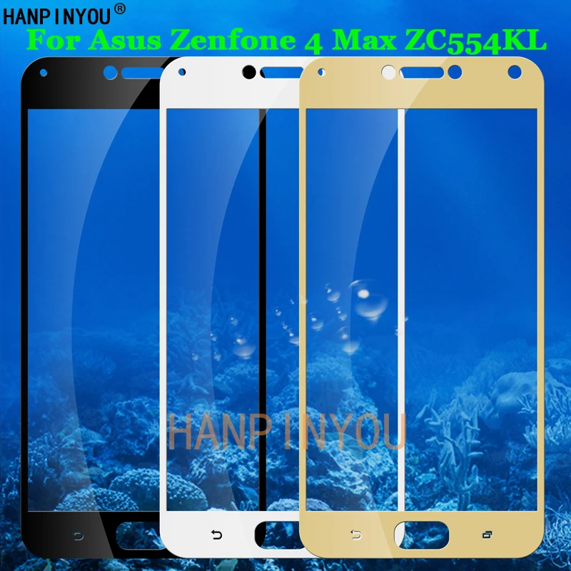 For Asus Zenfone 4 Max / Pro / Plus ZC554KL 5.5" Full Coverage Tempered Glass 9H 2.5D Premium Screen Protector Film
For Asus Zenfone 4 Max / Pro / Plus ZC554KL 5.5" Full Coverage Tempered Glass 9H 2.5D Premium Screen Protector Film