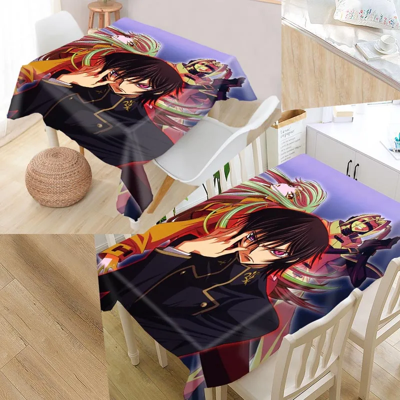 Best Custom Code Geass Table Cloth Rectangular Oxford Print Waterproof Oilproof Square Table Cover Party Tablecloth
Best Custom Code Geass Table Cloth Rectangular Oxford Print Waterproof Oilproof Square Table Cover Party Tablecloth