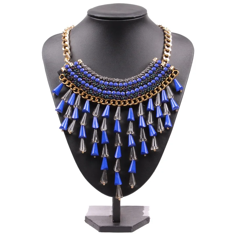 Chinese Product Factory Statement Elegant Acrylic Waterdrop Beads Fashion Jewelry Necklace For Women | Украшения и аксессуары
