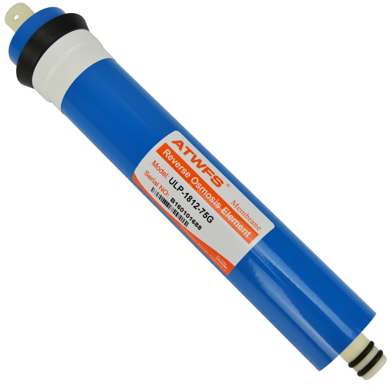 75gpd Reverse Osmosis Membrane ULP-1812-75G Water Filter Cartridge Water Purifier General Common RO Filter System
75gpd Reverse Osmosis Membrane ULP-1812-75G Water Filter Cartridge Water Purifier General Common RO Filter System