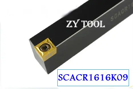SCACR1616K09 16*16mm Metal Lathe Cutting Tools Lathe Machine CNC Turning Tools External Turning Tool Holder S-Type SCACR/L
SCACR1616K09 16*16mm Metal Lathe Cutting Tools Lathe Machine CNC Turning Tools External Turning Tool Holder S-Type SCACR/L