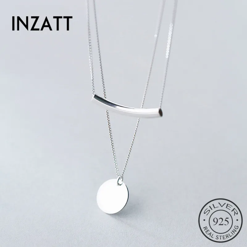 INZATT Real 925 Sterling Silver Pendant Necklaces Minimalist Choker Fine Jewelry For Women Party Cute Accessories
INZATT Real 925 Sterling Silver Pendant Necklaces Minimalist Choker Fine Jewelry For Women Party Cute Accessories