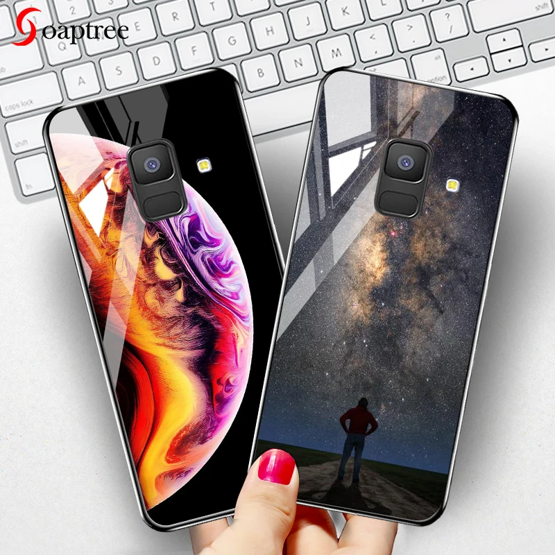 Tempered Glass Case for Samsung Galaxy A71 A51 A50 A12 A21S S20 FE A42 A8 A6 Plus 2018 A7 A72 Cases Star Space Cartoon Cover
Tempered Glass Case for Samsung Galaxy A71 A51 A50 A12 A21S S20 FE A42 A8 A6 Plus 2018 A7 A72 Cases Star Space Cartoon Cover