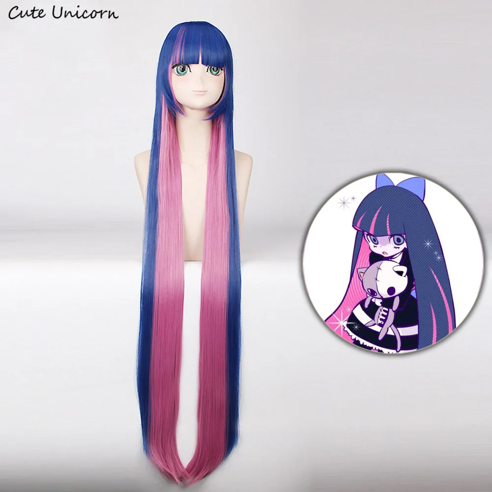 Panty & Stocking with Garterbelt Wig 120cm Long Straight Wigs women girls Synthetic Hair Fiber Fake Hair Halloween Perucas
Panty & Stocking with Garterbelt Wig 120cm Long Straight Wigs women girls Synthetic Hair Fiber Fake Hair Halloween Perucas
