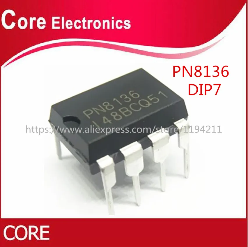 100 шт. PN8136 DIP7 8136 DIP 7 оригинальная интегральная схема|Интегральные схемы| |