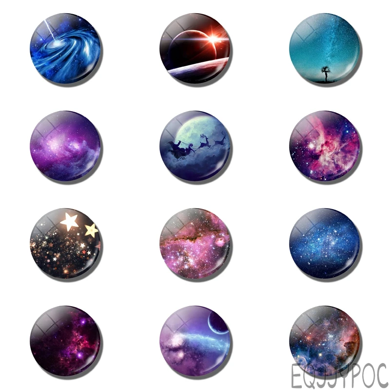 12pcs Space 30MM 25MM Magnetic Refrigerator Stickers Astrophile Galaxy Glass Cabochon Fridge Magnet Note Holder Home Decor Gift
12pcs Space 30MM 25MM Magnetic Refrigerator Stickers Astrophile Galaxy Glass Cabochon Fridge Magnet Note Holder Home Decor Gift