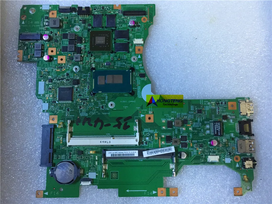 Оригинальная материнская плата для ноутбука Lenovo Flex 2-14 с фотопроцессором 448,00x01,0011 тест ОК
Оригинальная материнская плата для ноутбука Lenovo Flex 2-14 с фотопроцессором 448,00x01,0011 тест ОК