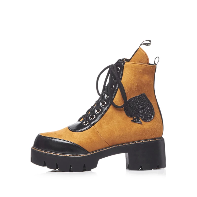 MNIXUAN Fashion Motorcycle Boot Women 2020 Winter Shoes Ankle Boots Short Plush Lace Up Platform High Heels Martin Boots Size 10
MNIXUAN Fashion Motorcycle Boot Women 2020 Winter Shoes Ankle Boots Short Plush Lace Up Platform High Heels Martin Boots Size 10