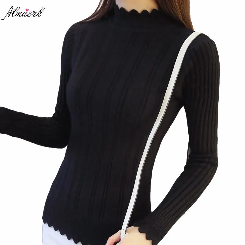 2017 new winter women sweaters pullover cashmere turtleneck high elasticity knitted long sleeve solid color female sweater L112
2017 new winter women sweaters pullover cashmere turtleneck high elasticity knitted long sleeve solid color female sweater L112