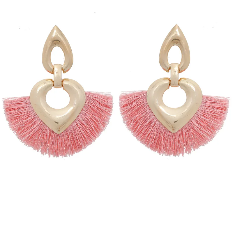 New Bohemian Heart-shaped Statement tassel earrings dangle Pendientes fan earrings fringe earrings boho fringe earrings
New Bohemian Heart-shaped Statement tassel earrings dangle Pendientes fan earrings fringe earrings boho fringe earrings