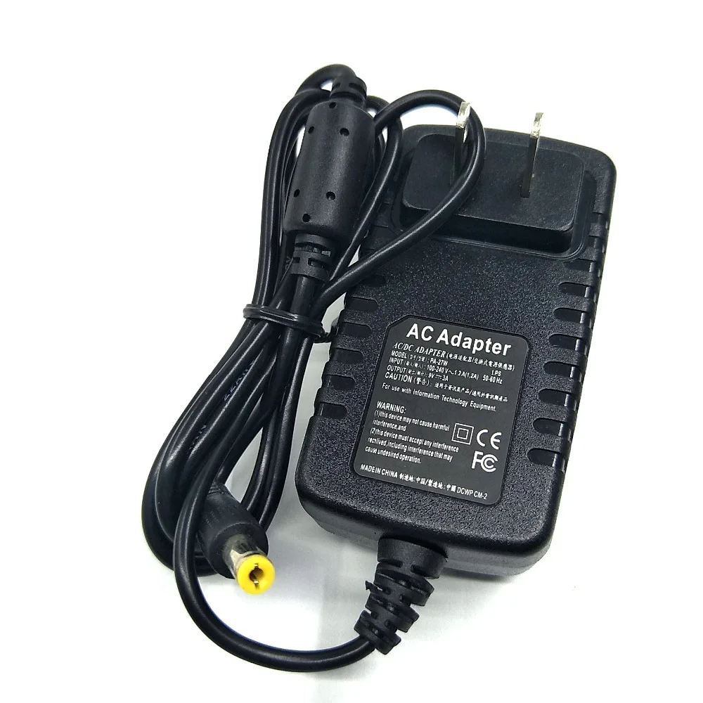 Hot AC 100-240V to DC 9V 3A Switching Power Supply Converter Adapter Charger 5.5mm x 2.1-2.5mm jacks 9V 3A EU Plug AC DC Adapter
Hot AC 100-240V to DC 9V 3A Switching Power Supply Converter Adapter Charger 5.5mm x 2.1-2.5mm jacks 9V 3A EU Plug AC DC Adapter