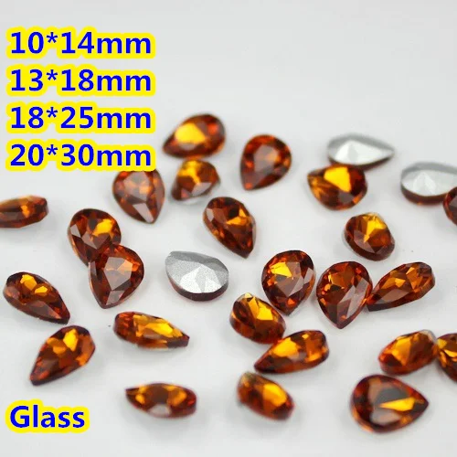 Hyacinth Pear Teardrop Crystal Fancy Stone Point Back Glass Stone For DIY Jewelry Accessory.10*14mm 13*18mm 18*25mm 20*30mm
Hyacinth Pear Teardrop Crystal Fancy Stone Point Back Glass Stone For DIY Jewelry Accessory.10*14mm 13*18mm 18*25mm 20*30mm