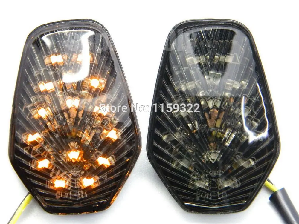 Smoke LED Motorcycle Turn Signal Indicator Light Flush Mount Amber Lamp For Suzuki GSXR1000 GSXR750 GSXR600
Smoke LED Motorcycle Turn Signal Indicator Light Flush Mount Amber Lamp For Suzuki GSXR1000 GSXR750 GSXR600