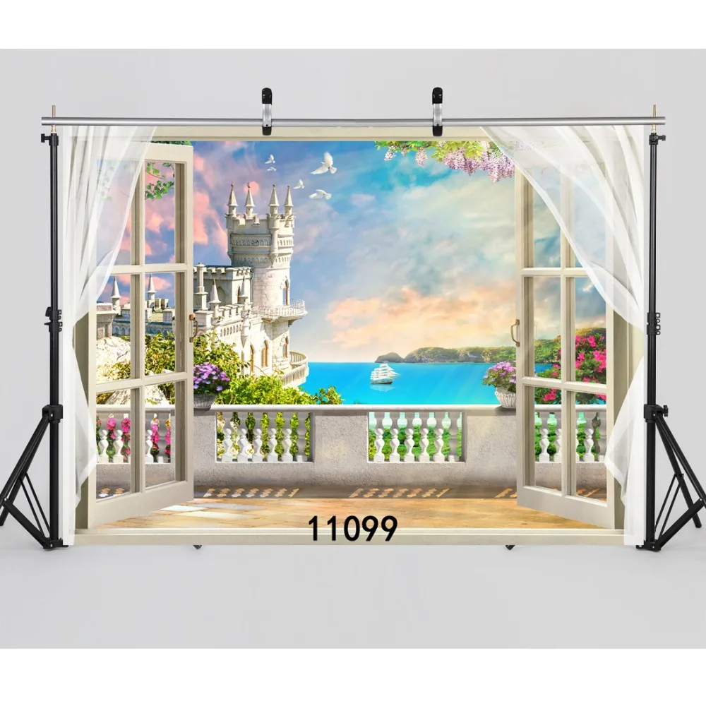 Window Views Sea Castles Photographic Backgrounds Children Baby Vinyl Cloth Photo Backdrops for Photo Studio Fundo Fotografia
Window Views Sea Castles Photographic Backgrounds Children Baby Vinyl Cloth Photo Backdrops for Photo Studio Fundo Fotografia
