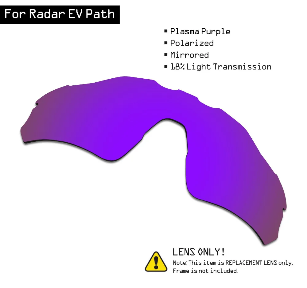 Поляризованные солнцезащитные очки SmartVLT, Сменные линзы для Oakley, радар, EV, пурпурная плазма
Поляризованные солнцезащитные очки SmartVLT, Сменные линзы для Oakley, радар, EV, пурпурная плазма