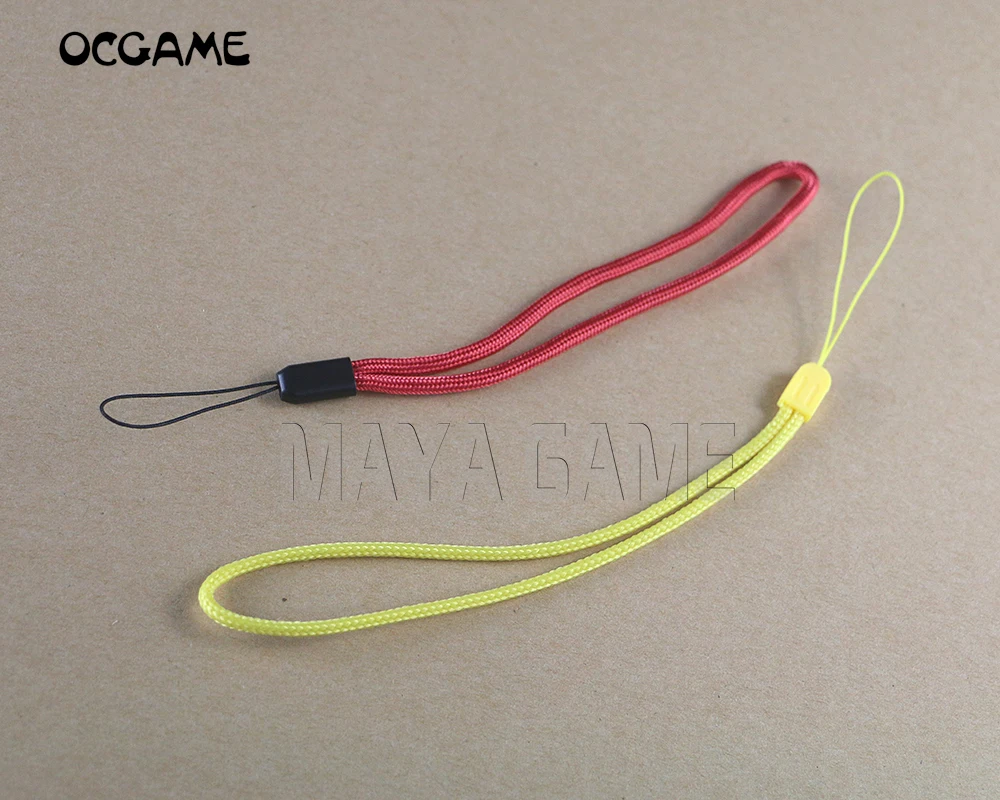 OCGAME Радужный Плетеный ремешок для запястья GBA SP ручной 10 шт./лот|rope wrist|rope lanyardsrope