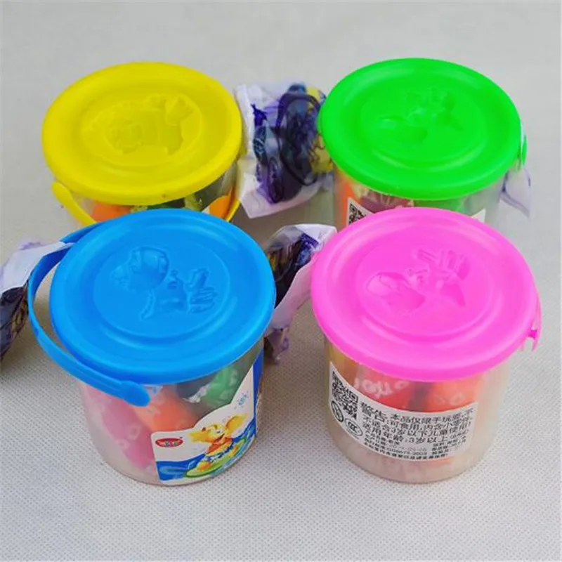 Фото Мягкие творческие игрушки цветная глина полимерный пластилин моделирующая для