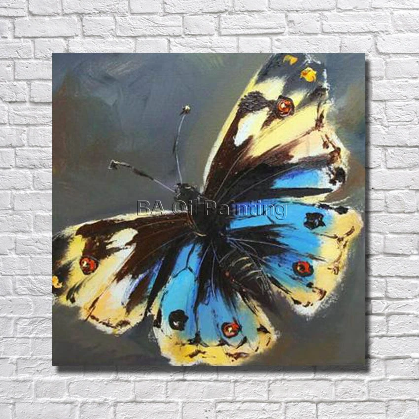 Modern Free Shipping Pure Hand-painted Oil Painting On Canvas Butterfly Painting Modern Home Decoration Art Picture No Framed
Modern Free Shipping Pure Hand-painted Oil Painting On Canvas Butterfly Painting Modern Home Decoration Art Picture No Framed