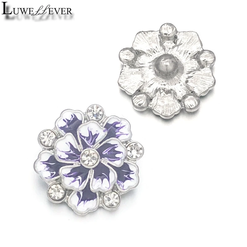 Hot Flower w167 Crystal 3D 18mm Metal Snap Button For Bracelet Necklace Interchangeable Jewelry Women Accessorie Findings
Hot Flower w167 Crystal 3D 18mm Metal Snap Button For Bracelet Necklace Interchangeable Jewelry Women Accessorie Findings