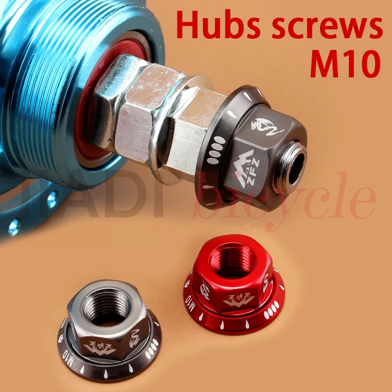 MUQZI 2pcs Hubs Screw Single Speed Bicycle M10 Hub Screw Nut Folding Bike Fixed Gear Bike Hubs Rear Axle Screw Accessories
MUQZI 2pcs Hubs Screw Single Speed Bicycle M10 Hub Screw Nut Folding Bike Fixed Gear Bike Hubs Rear Axle Screw Accessories