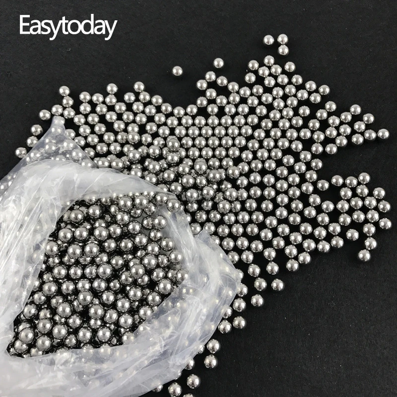 Easytoday 200pcs/Lot Standard 8.5mm Catapult Steel Balls Ammo Accessories Slingshot Hunting High-carbon Steel Slingshot Balls
Easytoday 200pcs/Lot Standard 8.5mm Catapult Steel Balls Ammo Accessories Slingshot Hunting High-carbon Steel Slingshot Balls