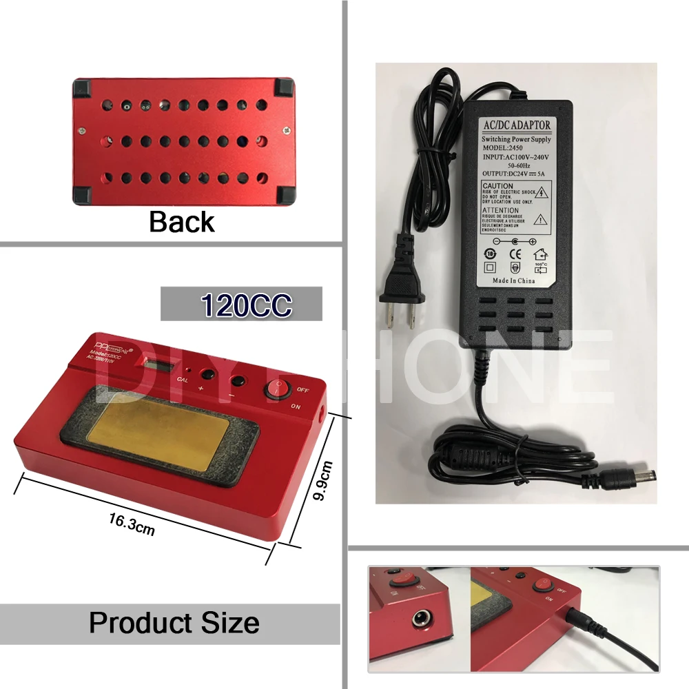 PPD 120CXE 120CX 120CC 120CQ 120C Mini Intelligent for iPhone motherboard Disassembly Desoldering and Welding Rework Station
PPD 120CXE 120CX 120CC 120CQ 120C Mini Intelligent for iPhone motherboard Disassembly Desoldering and Welding Rework Station