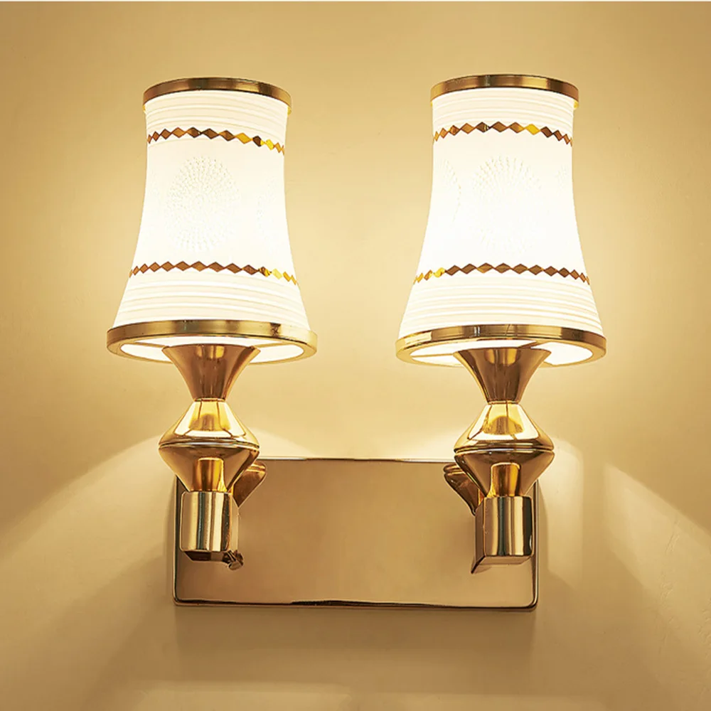 LED wall light simple European living room bedroom bedside corridor aisle hotel wall lamp
LED wall light simple European living room bedroom bedside corridor aisle hotel wall lamp