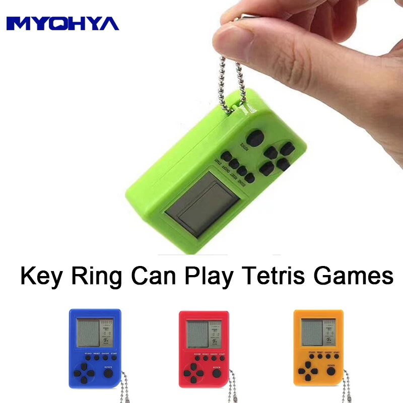 Myohya тетрис мини детская игровая консоль Капсульная игрушка витое яйцо