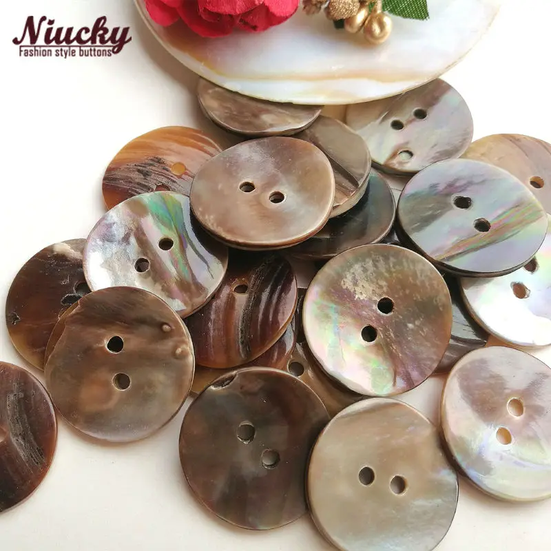 Niucky 20mm 25/32" Natural Black pearl shell buttons mother of pearl shell coat buttons for sewing or home decoration S0101-029
Niucky 20mm 25/32" Natural Black pearl shell buttons mother of pearl shell coat buttons for sewing or home decoration S0101-029