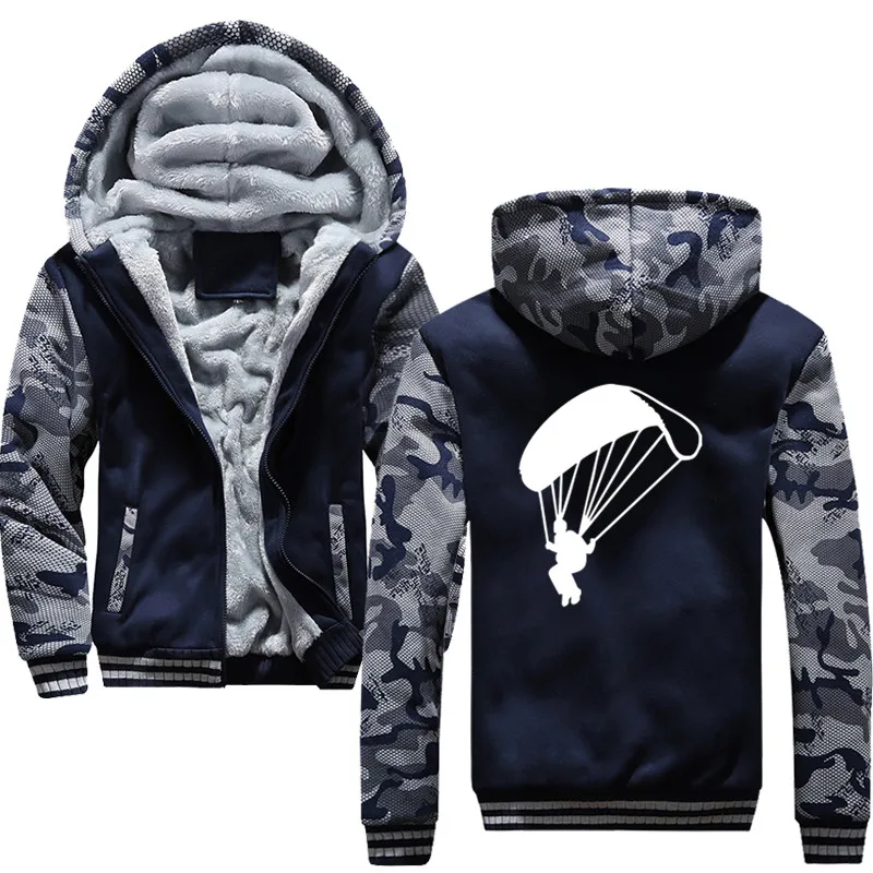 Harajuku New Hoodies Men Zipper Sweatshirt Parachutist Printing Hooded Sweatshirt Long Sleeve Zip Slim Coat Male Jacket
Harajuku New Hoodies Men Zipper Sweatshirt Parachutist Printing Hooded Sweatshirt Long Sleeve Zip Slim Coat Male Jacket