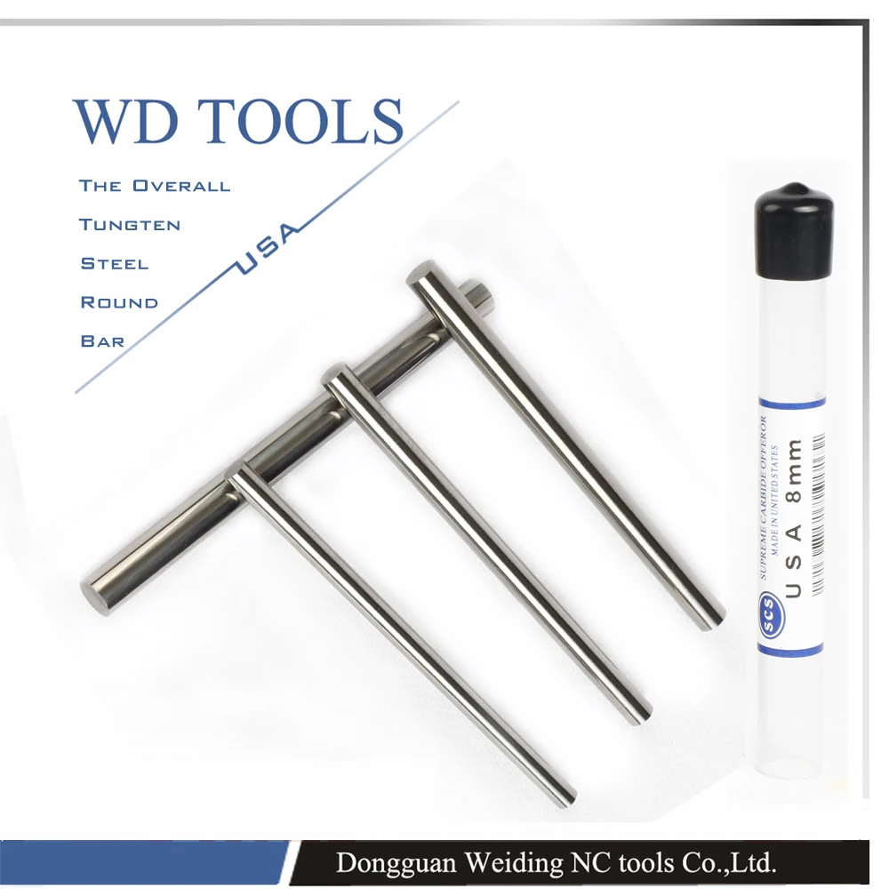 5pcs 2.5mm * 100mm HRC55 Cylindrical Tungsten Carbide Rod Grindering Raw Material
5pcs 2.5mm * 100mm HRC55 Cylindrical Tungsten Carbide Rod Grindering Raw Material