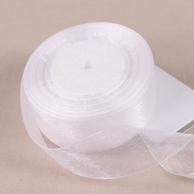 (10 yards/lot) 2'' (50mm) organza ribbons wholesale gift wrapping decoration Christmas ribbons White 1001
(10 yards/lot) 2'' (50mm) organza ribbons wholesale gift wrapping decoration Christmas ribbons White 1001