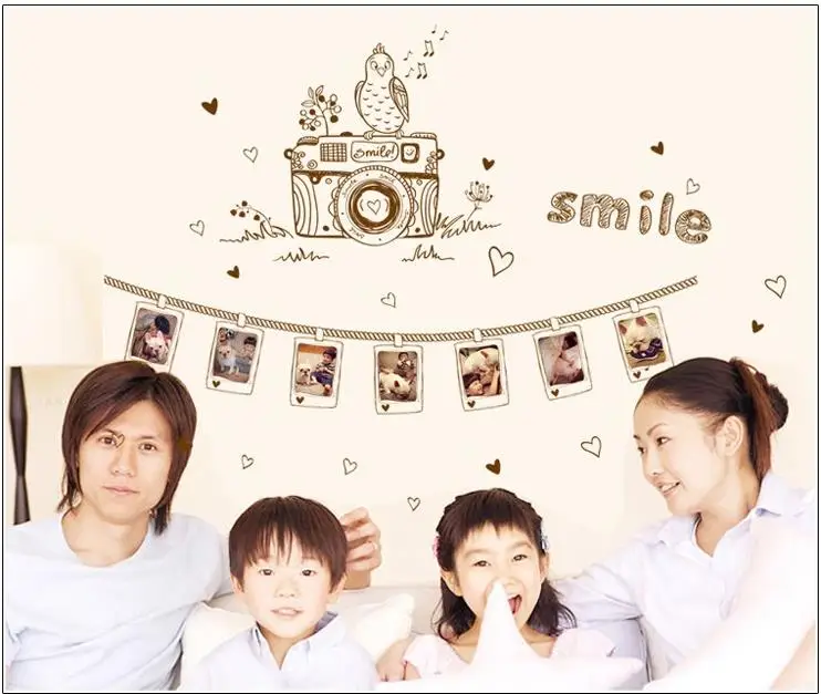 Can remove the wall stick a bedroom a sitting room sofa TV background photo frame stickers
Can remove the wall stick a bedroom a sitting room sofa TV background photo frame stickers