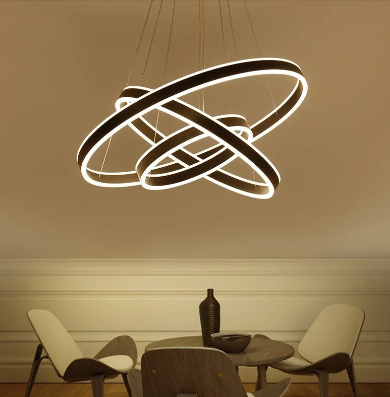 Brown Aluminum LED Acrylic Chandelier restaurant lights living room bedroom home office & commercial lighting AC110-240V
Brown Aluminum LED Acrylic Chandelier restaurant lights living room bedroom home office & commercial lighting AC110-240V