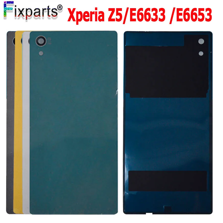 Черный/белый/желтый/зеленый 5 2 &quotдля Sony Xperia Z5 задняя крышка батарейного отсека