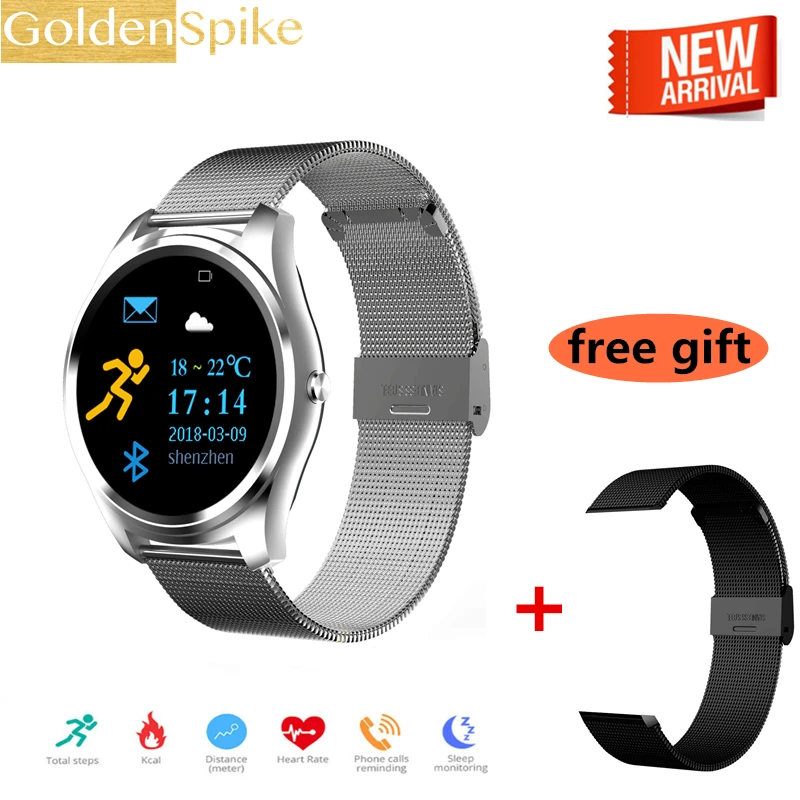 X8 pk N6 N3 K88S спортивные smart watch Смарт часы с монитором сердечного ритма измеритель