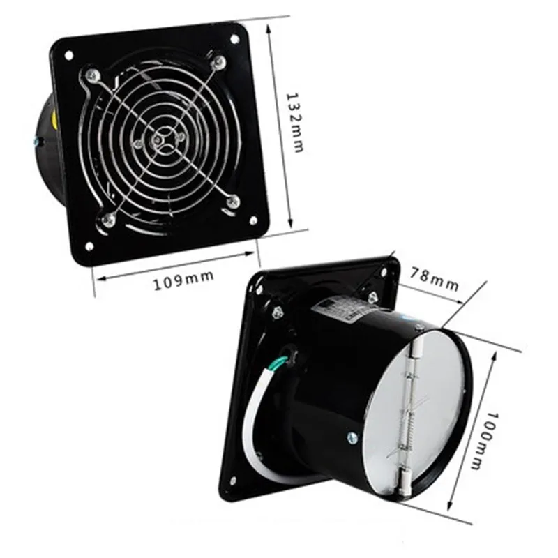 220V Fan Blower 20W Industrial small fan kitchen exhaust fan silent full metal exhaust fan 4 inch FD-100
220V Fan Blower 20W Industrial small fan kitchen exhaust fan silent full metal exhaust fan 4 inch FD-100