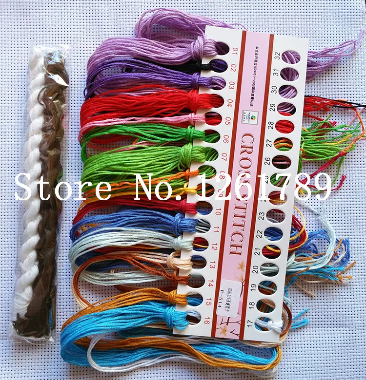 Needlework 11CT DIY DMC Cross stitch Sets For Embroidery kits Precise Printed Christmas Cartoon pattern Counted Cross-Stitching
Needlework 11CT DIY DMC Cross stitch Sets For Embroidery kits Precise Printed Christmas Cartoon pattern Counted Cross-Stitching