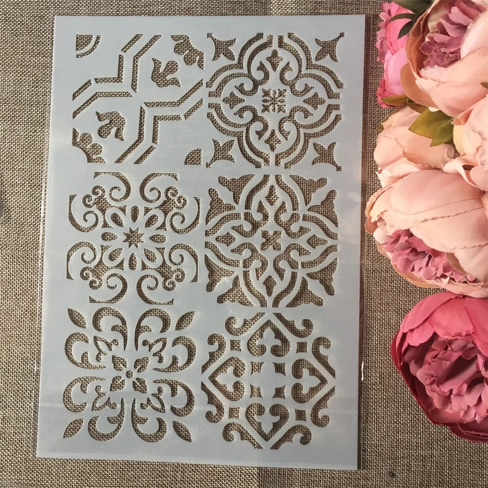 1Pcs A4 Flower Frame DIY Layering Stencils Wall Painting Scrapbook Coloring Embossing Album Decorative Paper Card Template
1Pcs A4 Flower Frame DIY Layering Stencils Wall Painting Scrapbook Coloring Embossing Album Decorative Paper Card Template