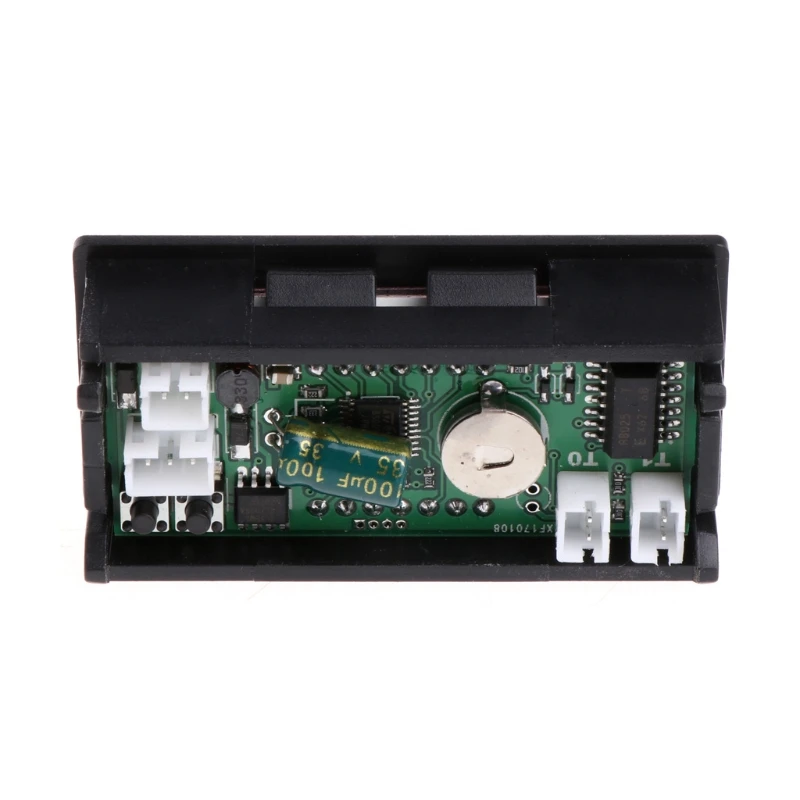 OOTDTY 1PC 0.56" Digital Electronic Clock Temperature Voltage Meter LED 12V 24V 36v 48v Car
OOTDTY 1PC 0.56" Digital Electronic Clock Temperature Voltage Meter LED 12V 24V 36v 48v Car
