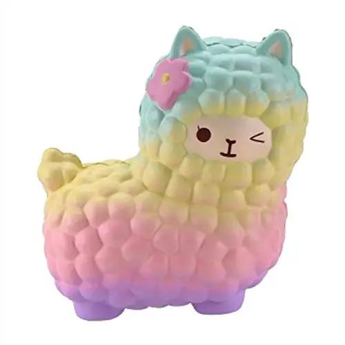 Jumbo Squishy медленно поднимающаяся Mochi сжимаемая игрушка сброс давления Детские