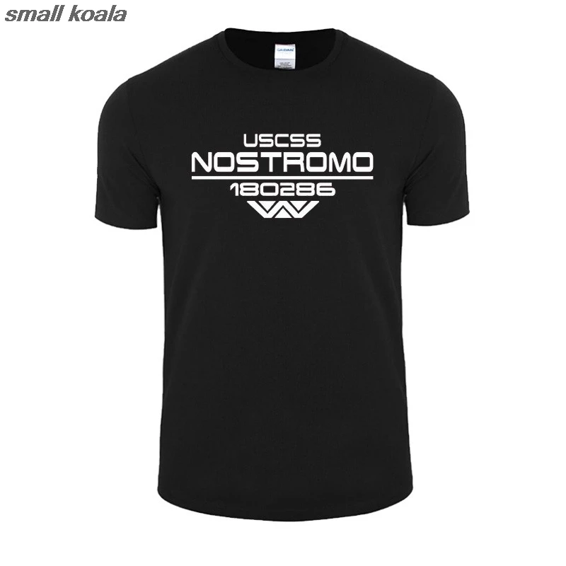USCSS Nostromo Printed T-Shirt Cotton Prometheus Alien Weyland Yutani T shirt Mens Short Sleeve Tee Tops Plus Size
USCSS Nostromo Printed T-Shirt Cotton Prometheus Alien Weyland Yutani T shirt Mens Short Sleeve Tee Tops Plus Size