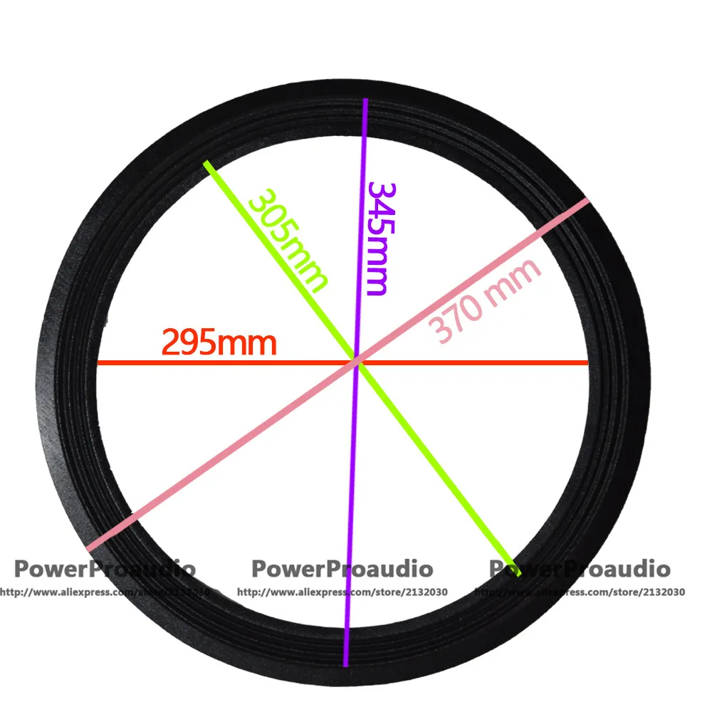 15 inch Repair woofer Cloth Surrounds For Speaker 4 line 370mm 345mm 305mm 295mm
15 inch Repair woofer Cloth Surrounds For Speaker 4 line 370mm 345mm 305mm 295mm