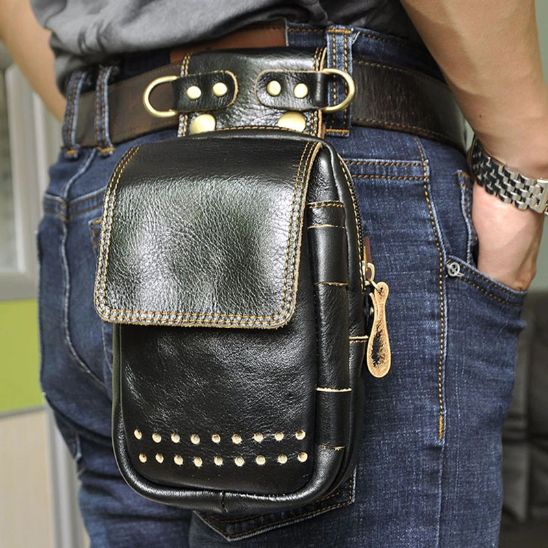 Oil Wax Cowhide Male Cell Phone Cigarette Case Waist Hook CrossBody Bag Hip Bum Belt High Quality Men Genuine Leather Fanny Pack
Oil Wax Cowhide Male Cell Phone Cigarette Case Waist Hook CrossBody Bag Hip Bum Belt High Quality Men Genuine Leather Fanny Pack