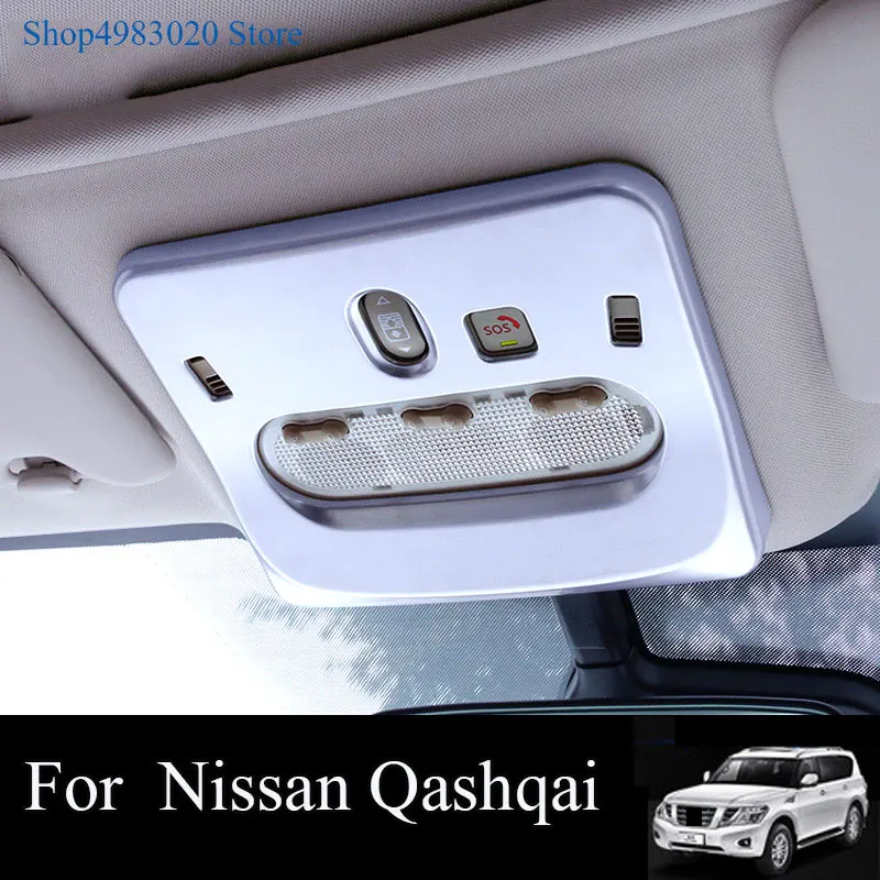 Купольная лампа для чтения для Nissan Qashqai J11 Dualis 2014 2015 2016 2017, хромированная, из АБС-пластика, крышка лампы, аксессуары для салона автомобиля
Купольная лампа для чтения для Nissan Qashqai J11 Dualis 2014 2015 2016 2017, хромированная, из АБС-пластика, крышка лампы, аксессуары для салона автомобиля